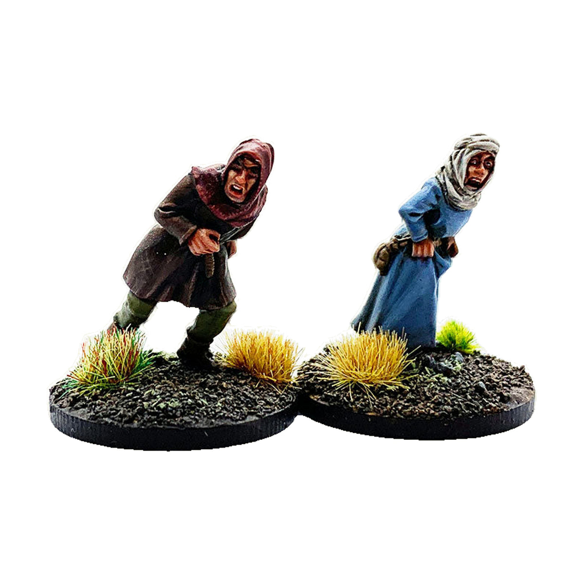 Fleeing Villagers