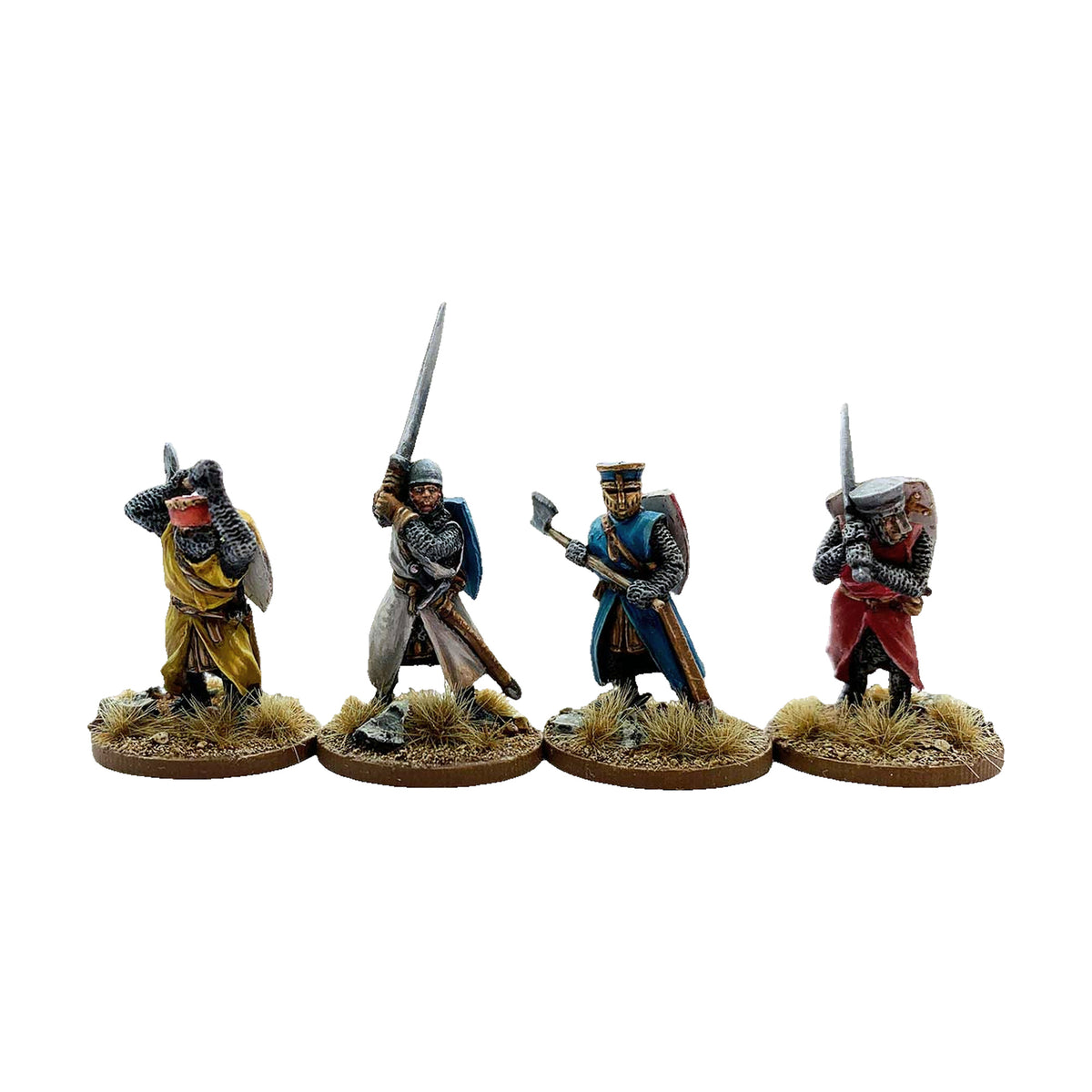 Foot Knights with Two Handed Weapons 2