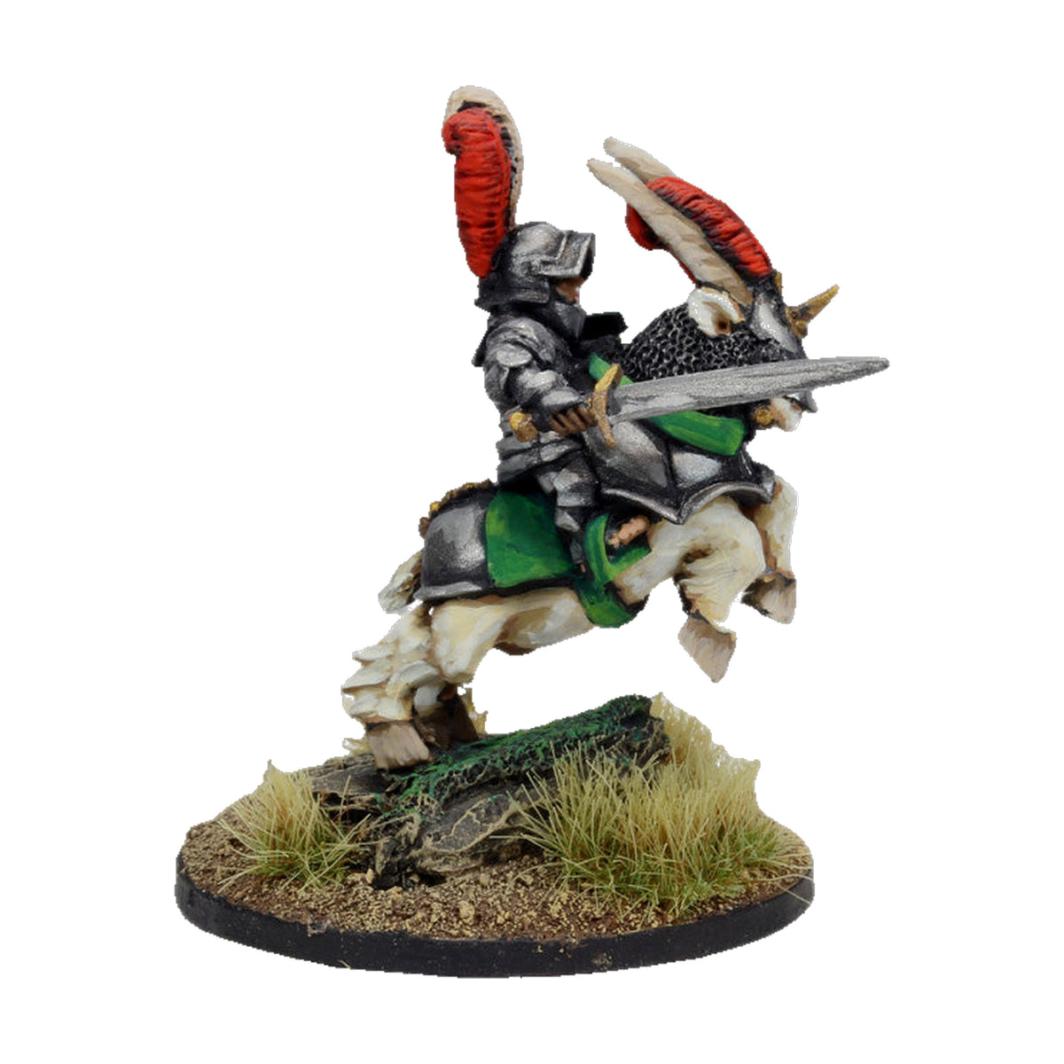 Halfling Commander on Goat