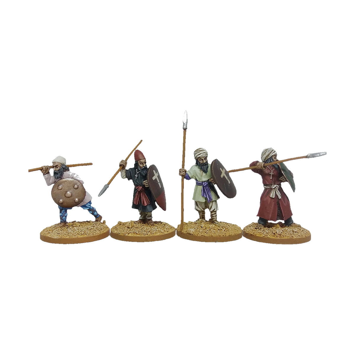 Local Christian militia on foot
